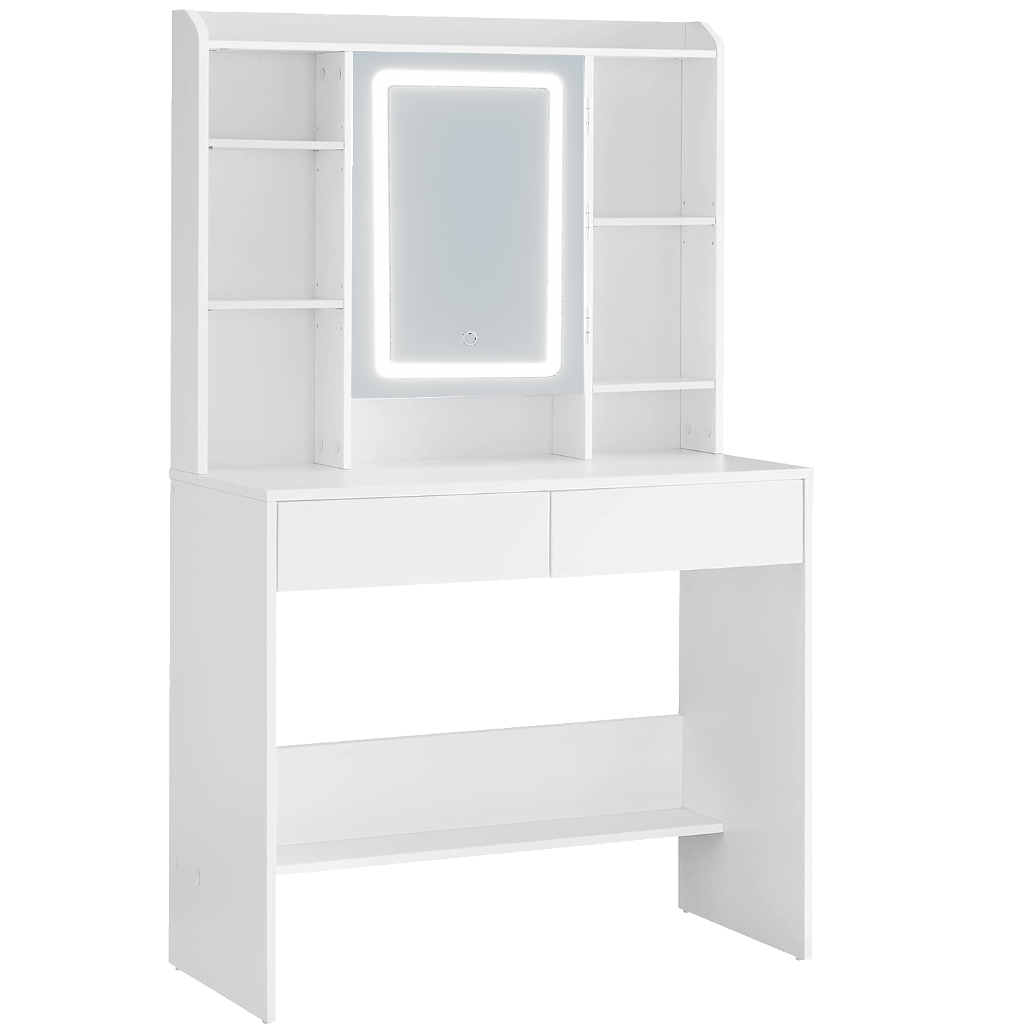 Toaletný stolík s LED osvetlením | biely Toaletný stolík s LED osvetlením | biely