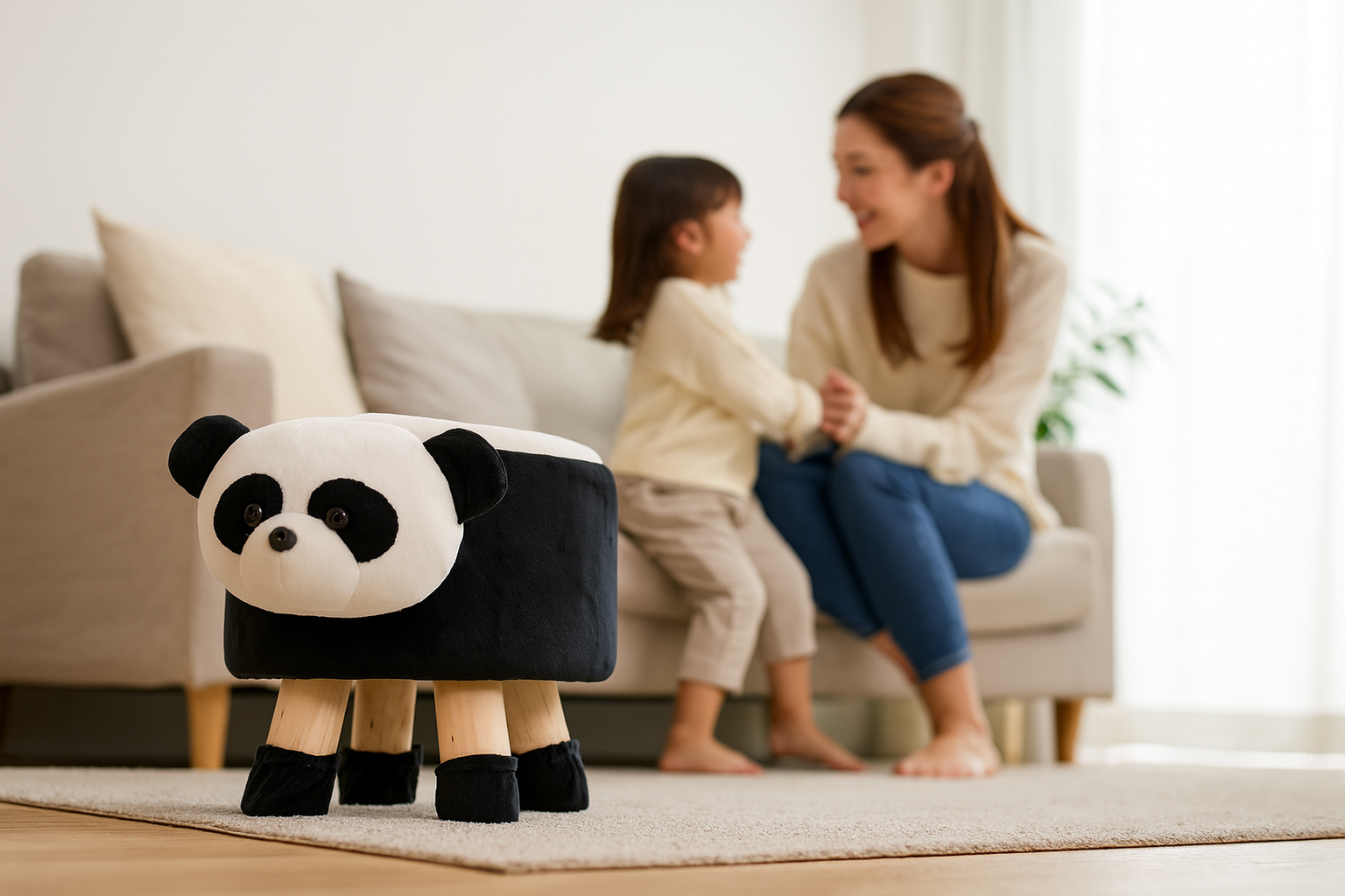 Detská taburetka, 28x25cm | panda Detská taburetka, 28x25cm | panda