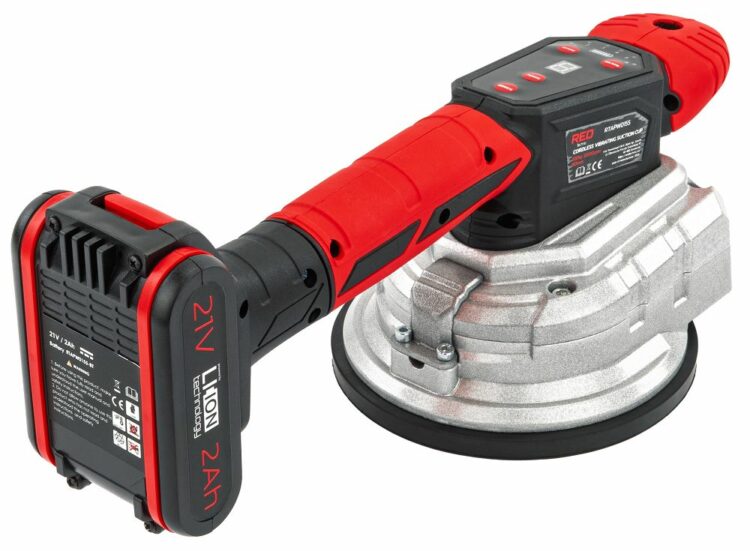 Vibračná prísavka na obklady RTAPW0155, 21V | RED TECHNIC