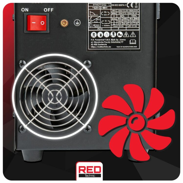Invertorová zváračka MIGOMAT RTMSTF0152 | RED TECHNIC