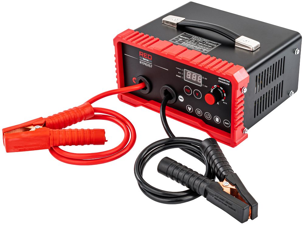 Invertorová nabíjačka autobatérií RTPI0167, 1450W | RED TECHNIC Invertorová nabíjačka autobatérií RTPI0167, 1450W | RED TECHNIC