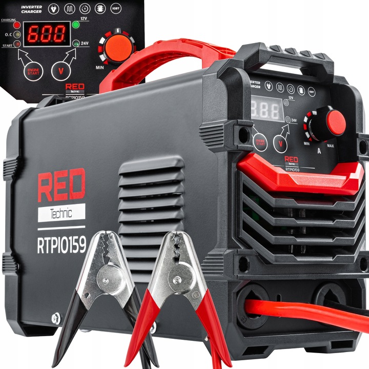 Invertorová nabíjačka autobatérií, RTPI0169, 6kW | RED TECHNIC Invertorová nabíjačka autobatérií, RTPI0169, 6kW | RED TECHNIC