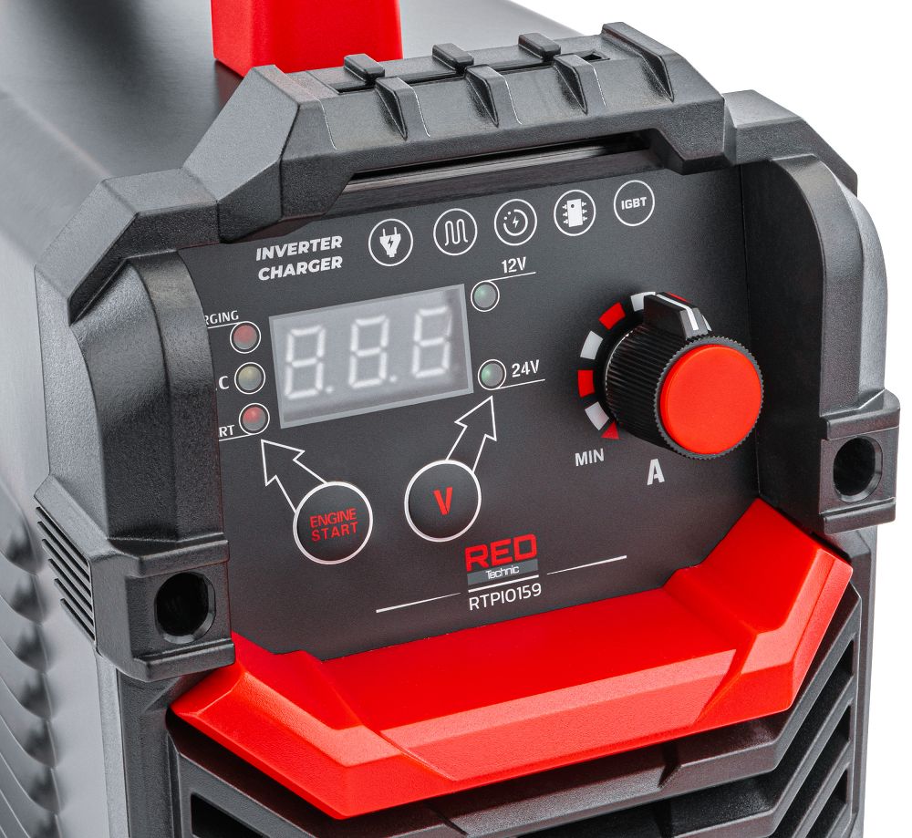 Invertorová nabíjačka autobatérií, RTPI0169, 6kW | RED TECHNIC Invertorová nabíjačka autobatérií, RTPI0169, 6kW | RED TECHNIC
