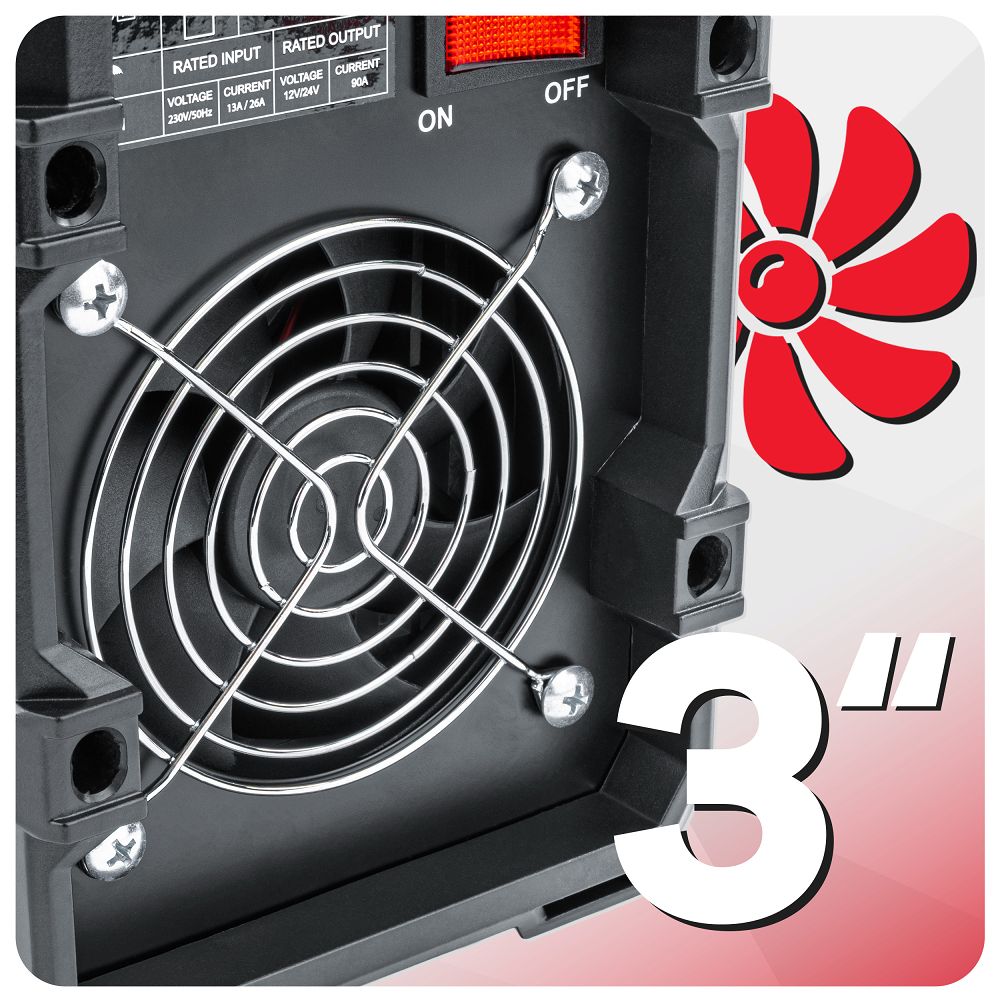 Invertorová nabíjačka autobatérií, RTPI0169, 6kW | RED TECHNIC Invertorová nabíjačka autobatérií, RTPI0169, 6kW | RED TECHNIC