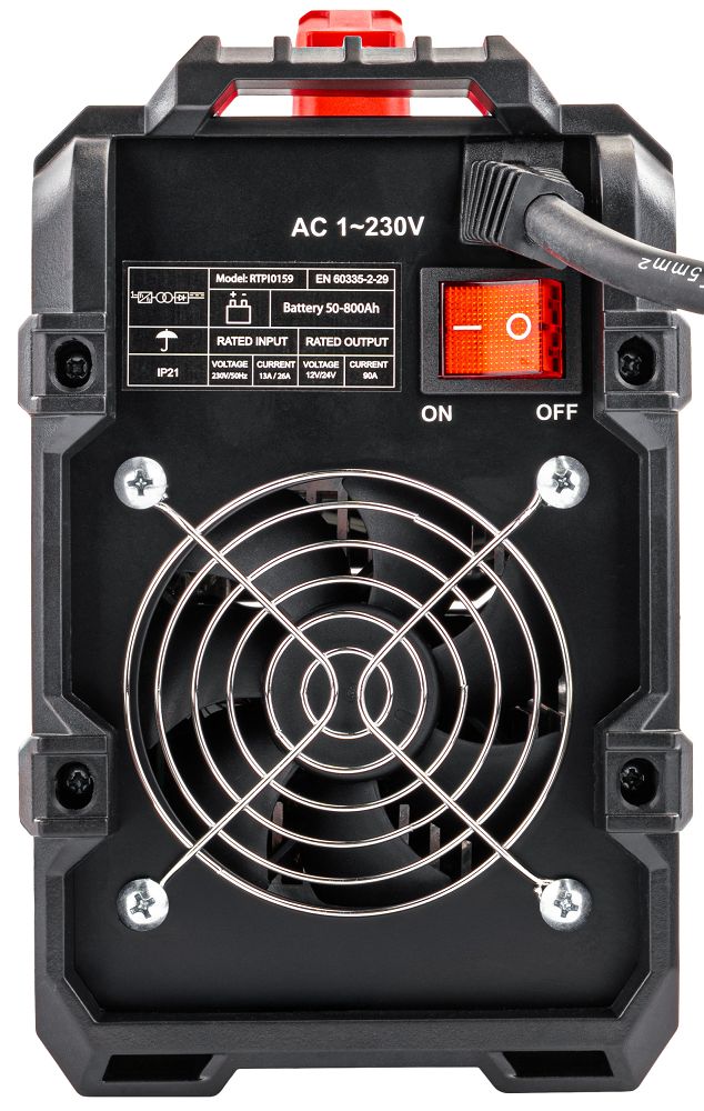 Invertorová nabíjačka autobatérií, RTPI0169, 6kW | RED TECHNIC Invertorová nabíjačka autobatérií, RTPI0169, 6kW | RED TECHNIC