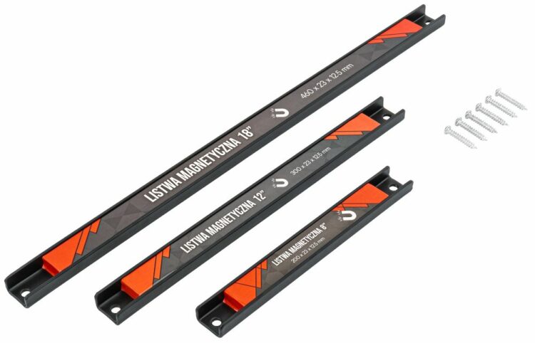 Magnetické lišty na náradie, 3ks | PM-LM-3T