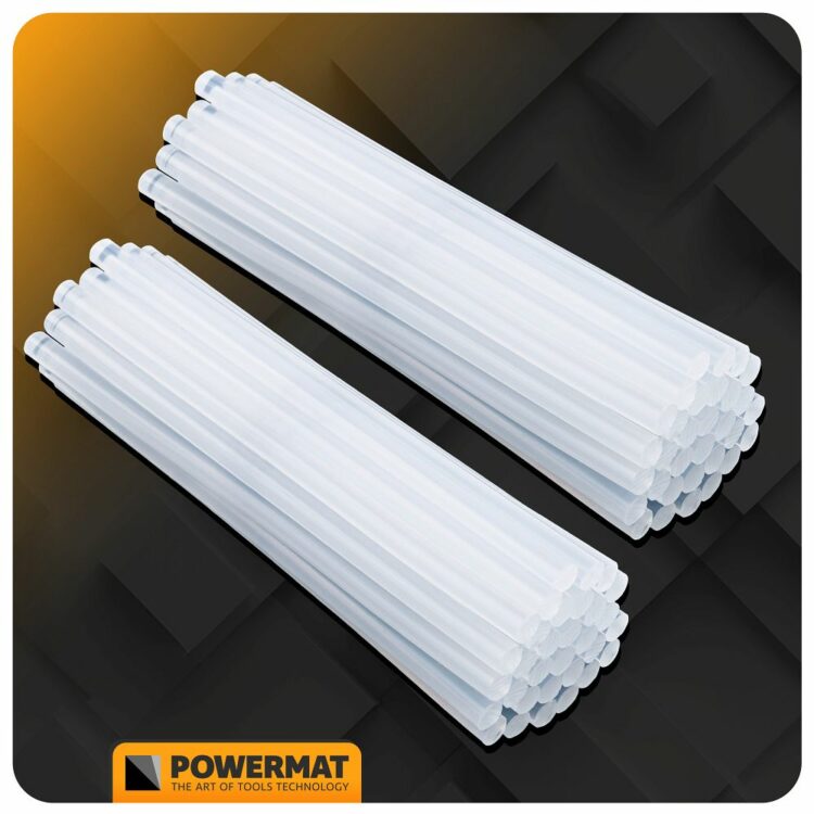 Tavná lepiaca pištoľ + 60 tyčiniek, 60W | PM-PDK-60T