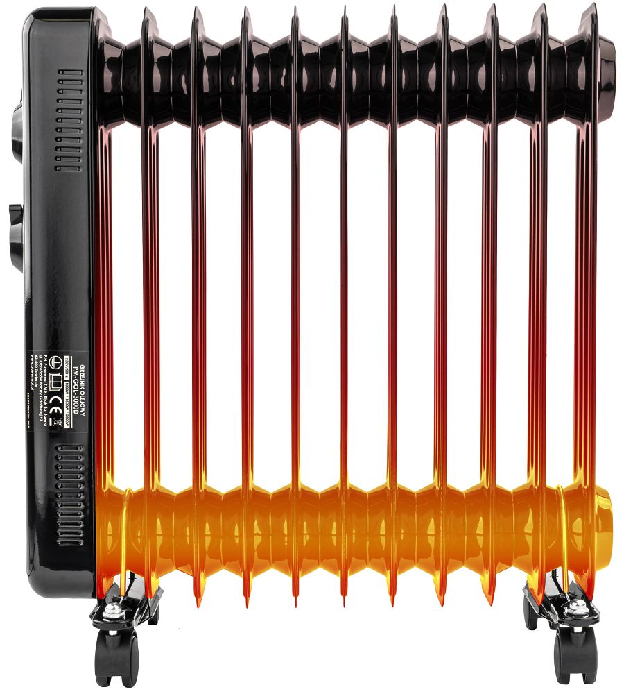 Olejový radiátor, 2500W | PM-GOL-3000D Olejový radiátor, 2500W | PM-GOL-3000D