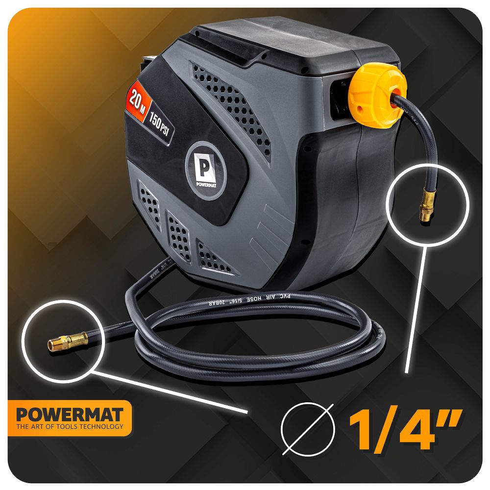 Automatický hadicový navijak, 20m | PM-ABNW-20MN Automatický hadicový navijak, 20m | PM-ABNW-20MN