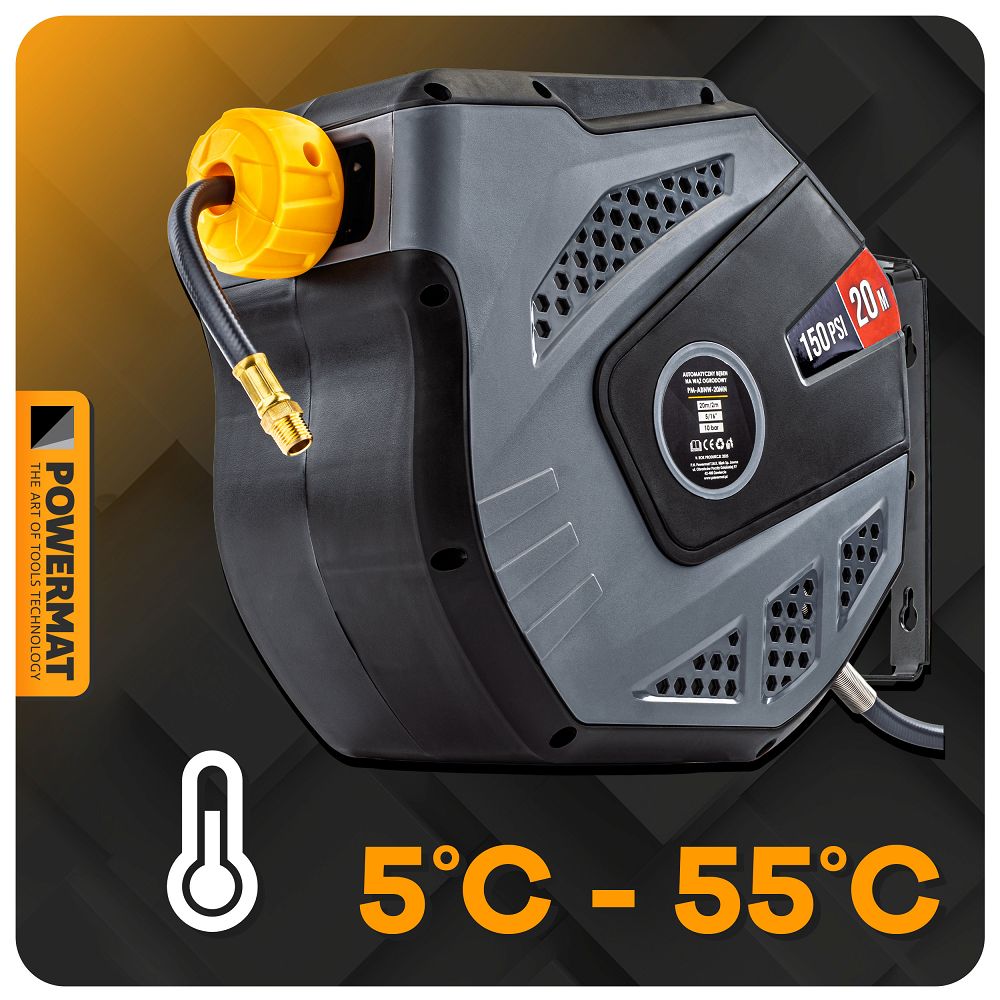 Automatický hadicový navijak, 20m | PM-ABNW-20MN Automatický hadicový navijak, 20m | PM-ABNW-20MN