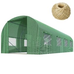 Záhradný fóliovník 2×4.5m, zelený | 9m2