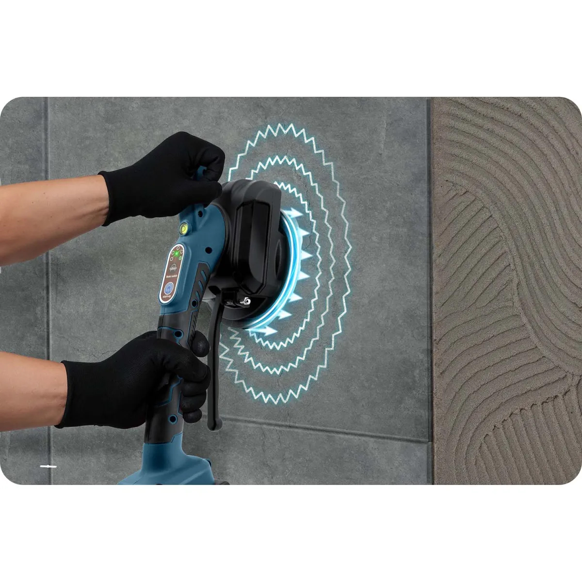 Vibračná vákuová prísavka na dlaždice HM-160, 100kg | Humberg Vibračná vákuová prísavka na dlaždice HM-160, 100kg | Humberg