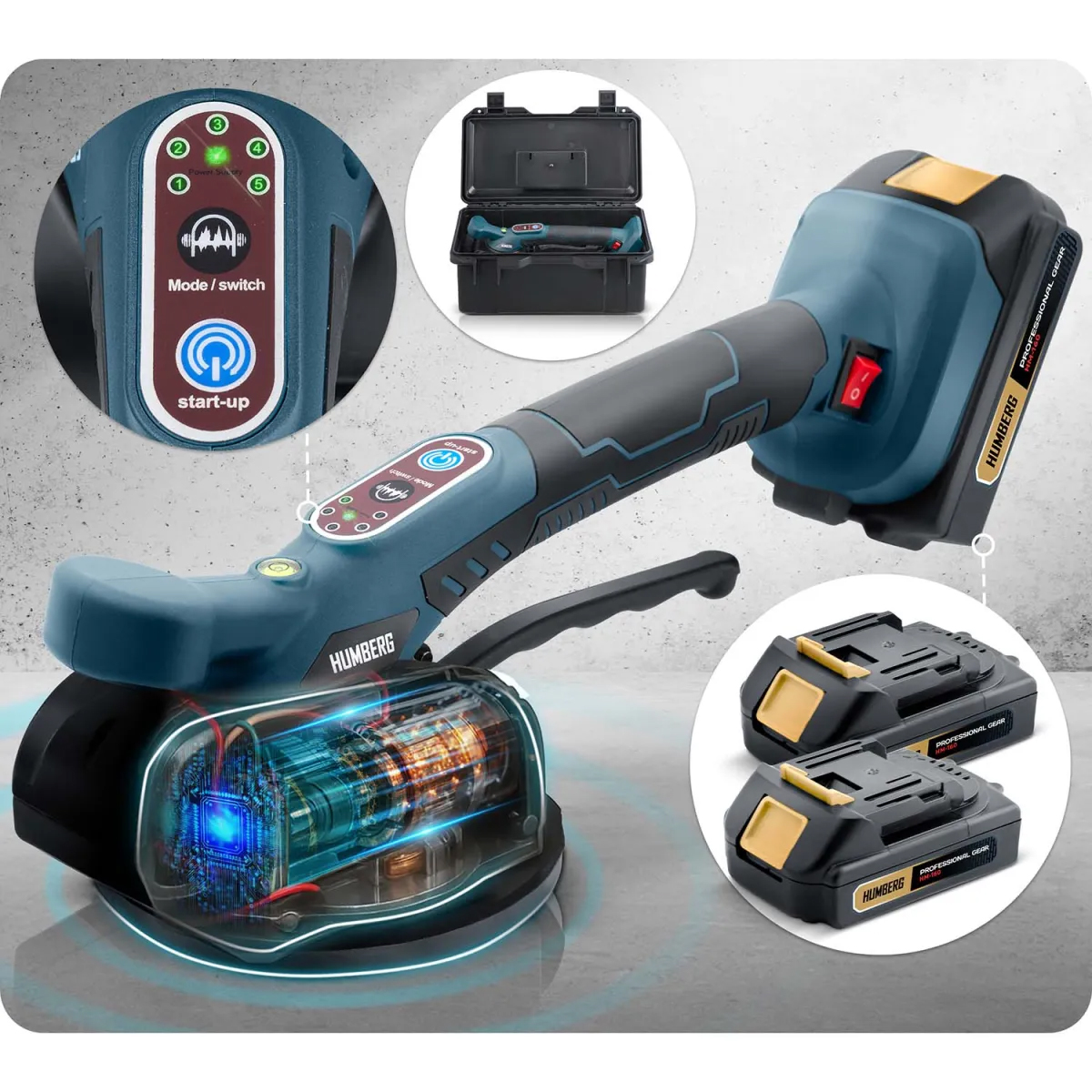 Vibračná vákuová prísavka na dlaždice HM-160, 100kg | Humberg Vibračná vákuová prísavka na dlaždice HM-160, 100kg | Humberg