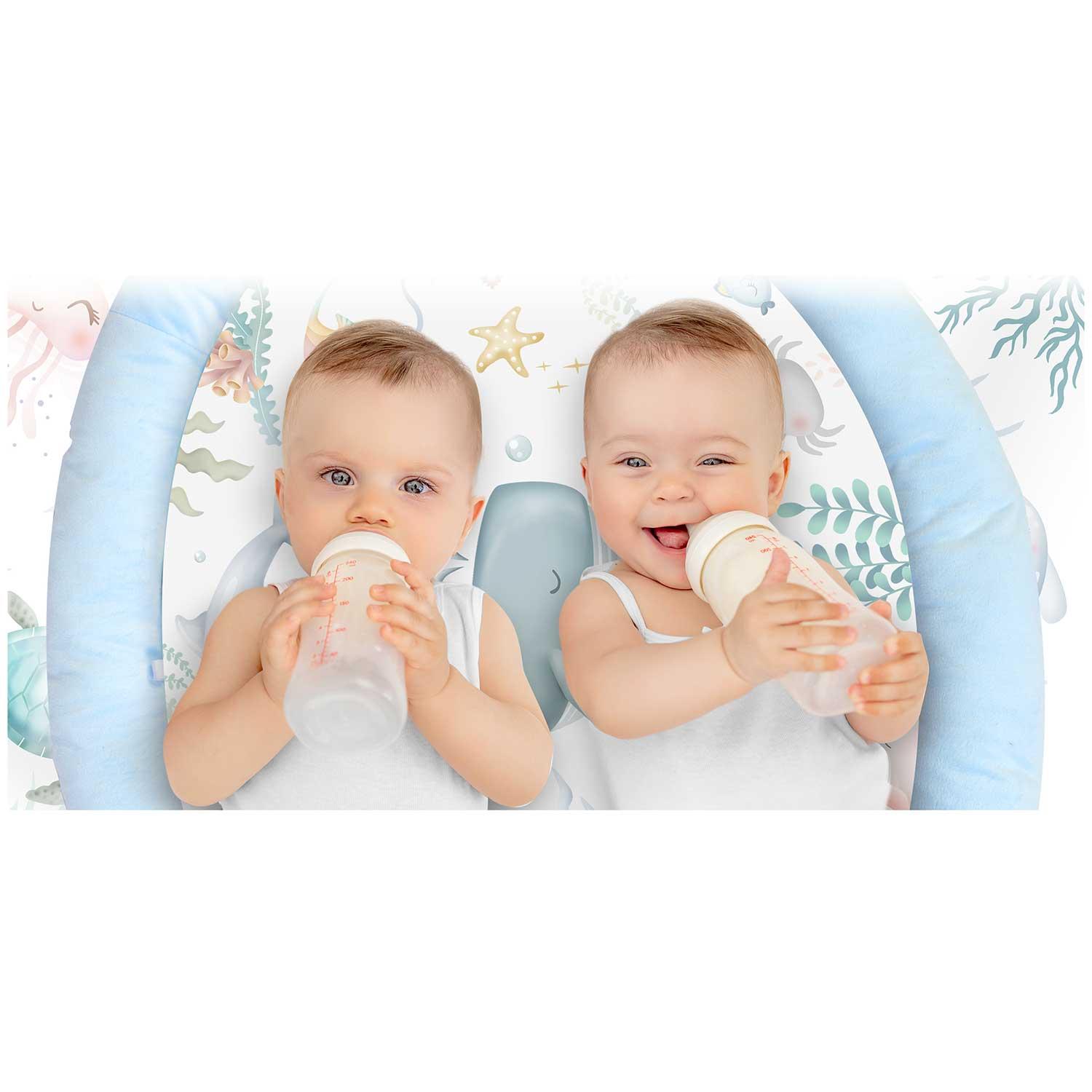 Interaktívna vzdelávacia podložka, oceán, modrá | Nukido Interaktívna vzdelávacia podložka, oceán, modrá | Nukido