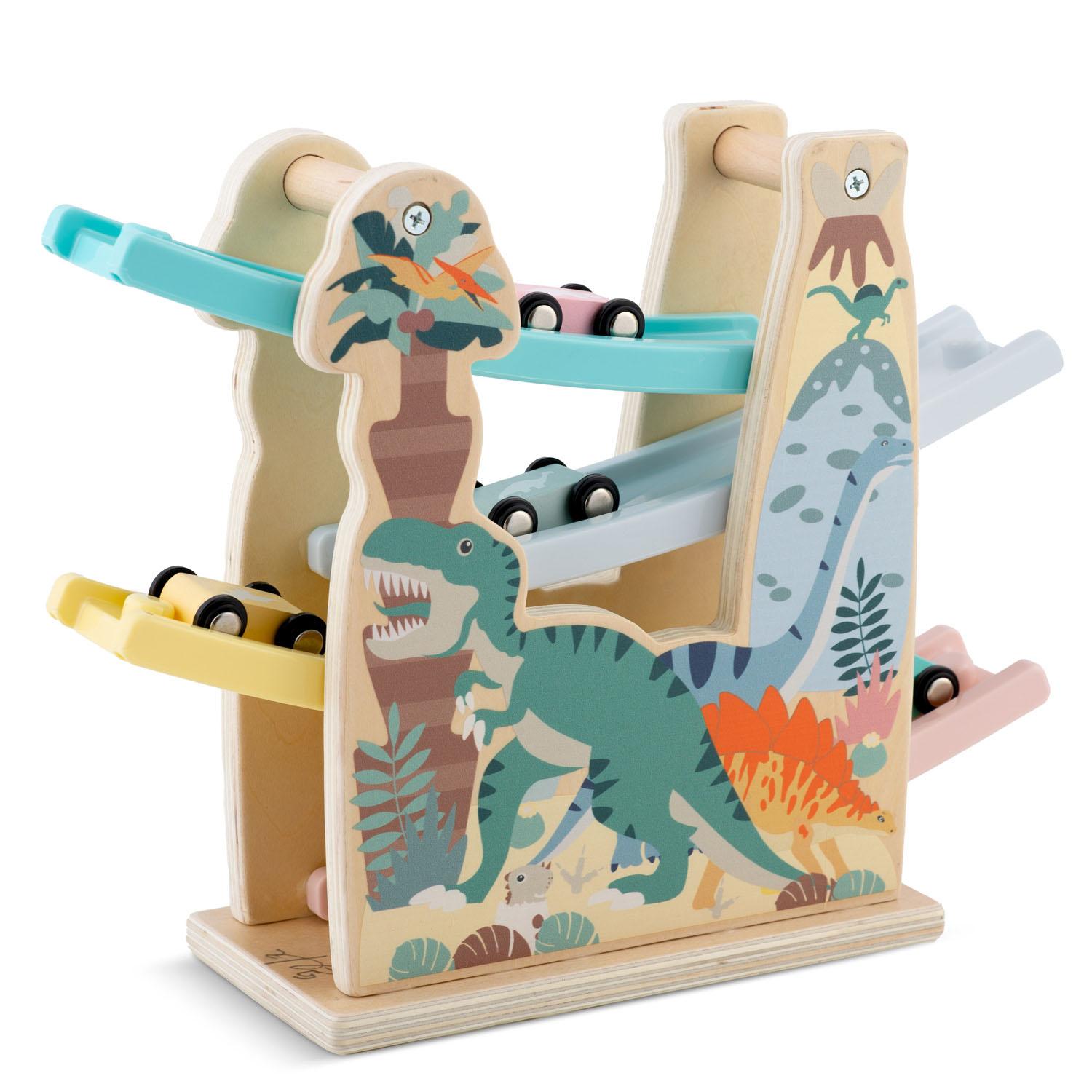 Drevená autodráha RK-867, dinosaury | Ricokids Drevená autodráha RK-867, dinosaury | Ricokids