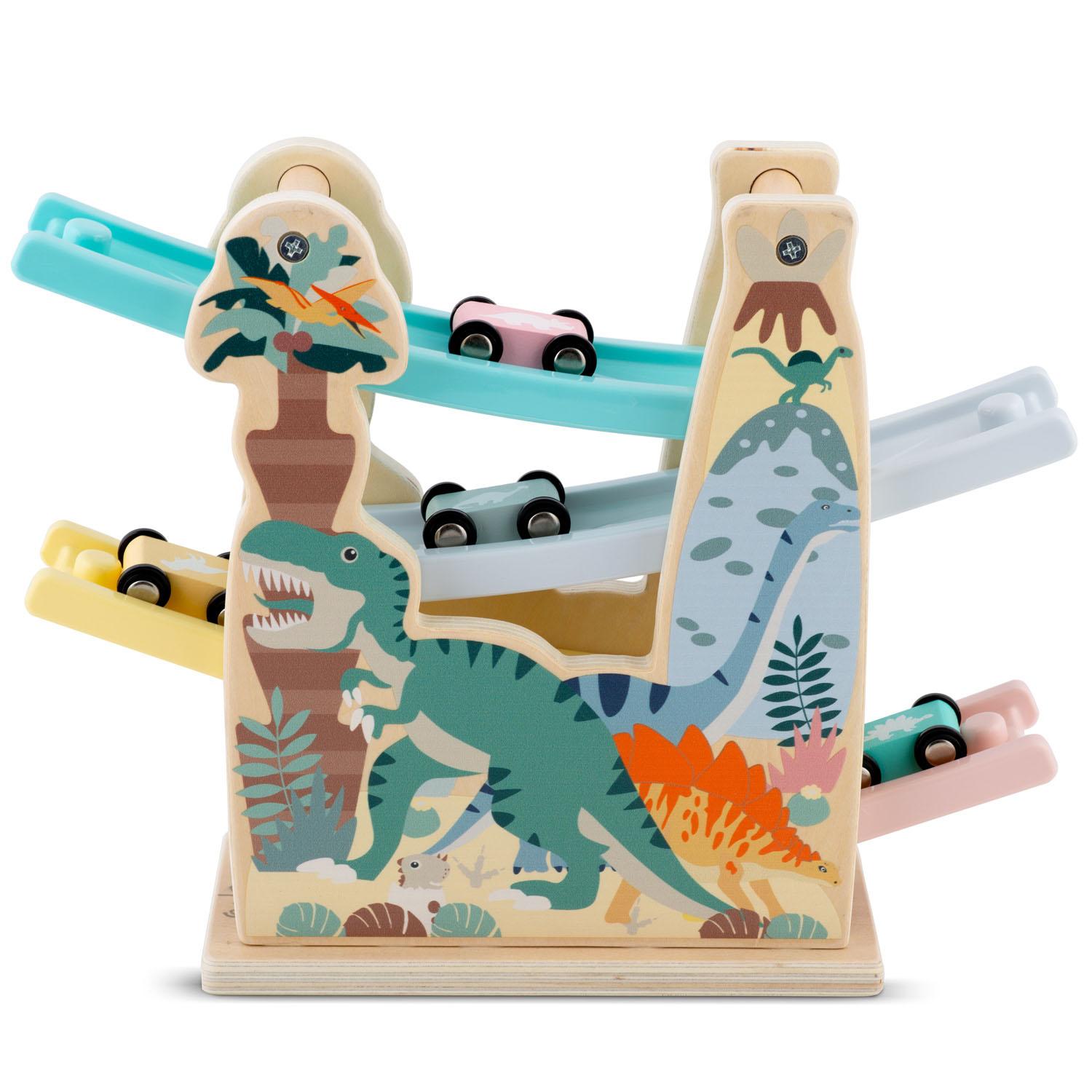 Drevená autodráha RK-867, dinosaury | Ricokids Drevená autodráha RK-867, dinosaury | Ricokids