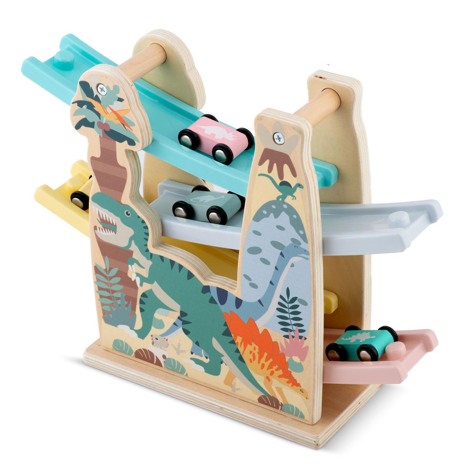 Drevená autodráha RK-867, dinosaury | Ricokids Drevená autodráha RK-867, dinosaury | Ricokids