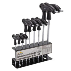 Sada skrutkovačov torx s T-rukoväťou, 9ks | KesTek