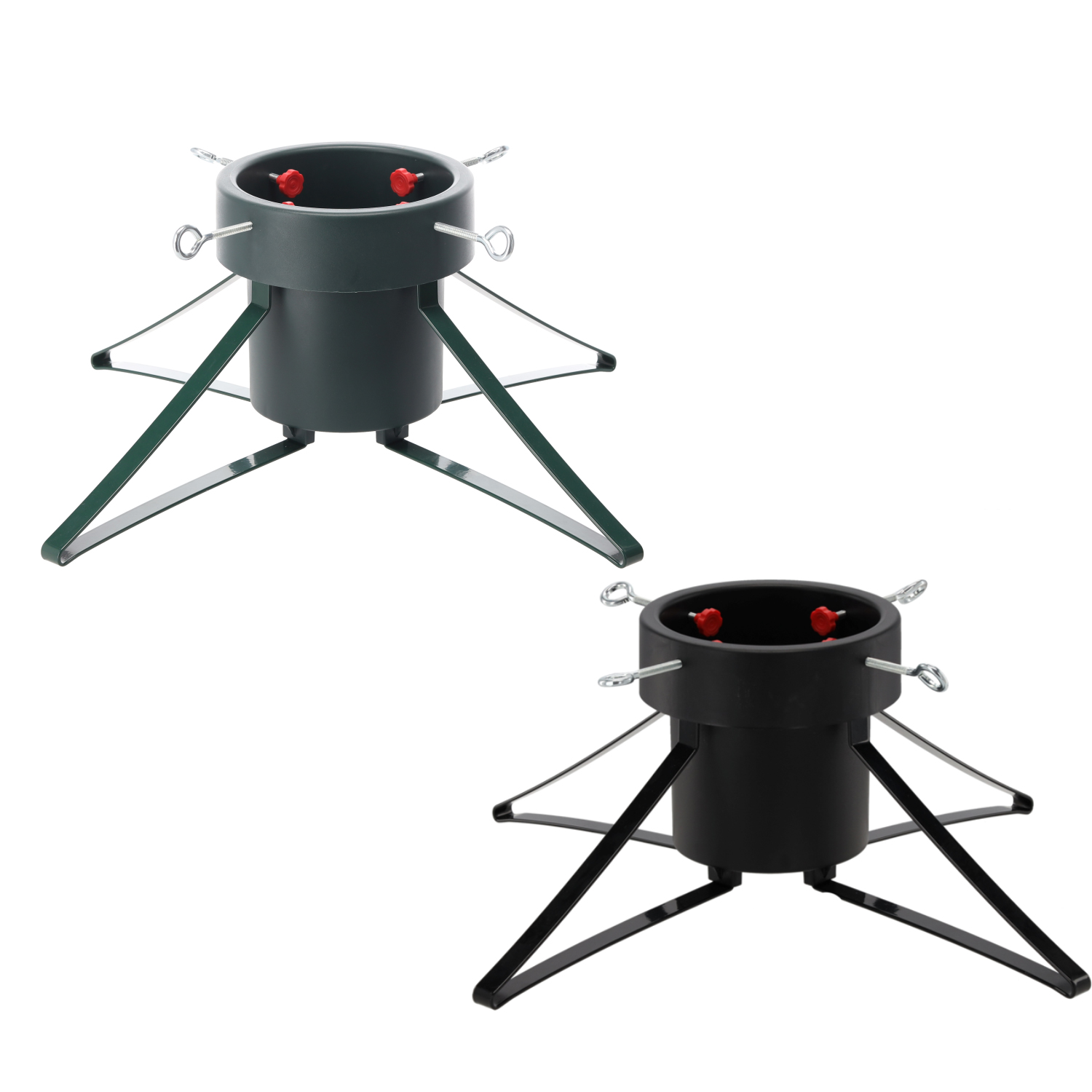 Stojan na stromček, 5-12cm | čierny/zelený Stojan na stromček, 5-12cm | čierny/zelený