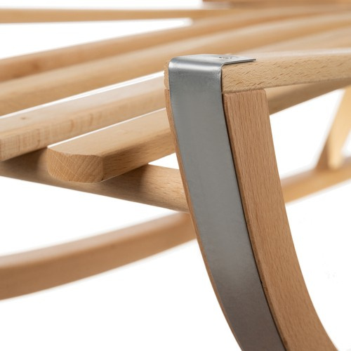 Drevené sane s operadlom, 100kg | Kruzzel Drevené sane s operadlom, 100kg | Kruzzel