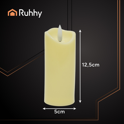 LED sviečka, 12,5x5cm | Ruhhy LED sviečka, 12,5x5cm | Ruhhy