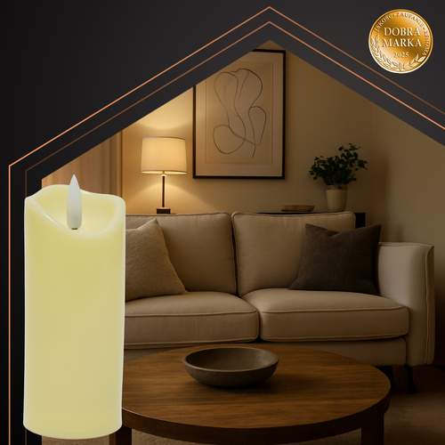 LED sviečka, 12,5x5cm | Ruhhy LED sviečka, 12,5x5cm | Ruhhy