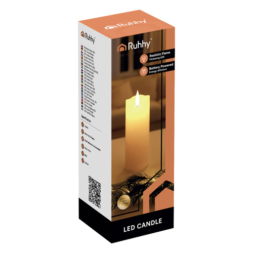 LED sviečka, 15x5cm | Ruhhy LED sviečka, 15x5cm | Ruhhy