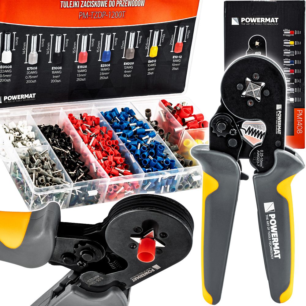 Krimpovacie kliešte s príslušenstvom | PM-ZDTK-175T Krimpovacie kliešte s príslušenstvom | PM-ZDTK-175T