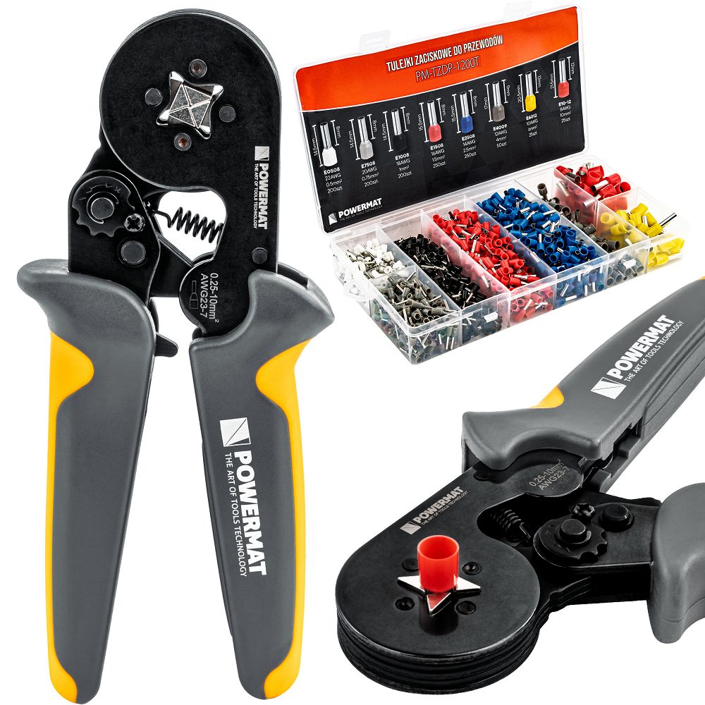 Krimpovacie kliešte s príslušenstvom | PM-ZDTK-175T Krimpovacie kliešte s príslušenstvom | PM-ZDTK-175T