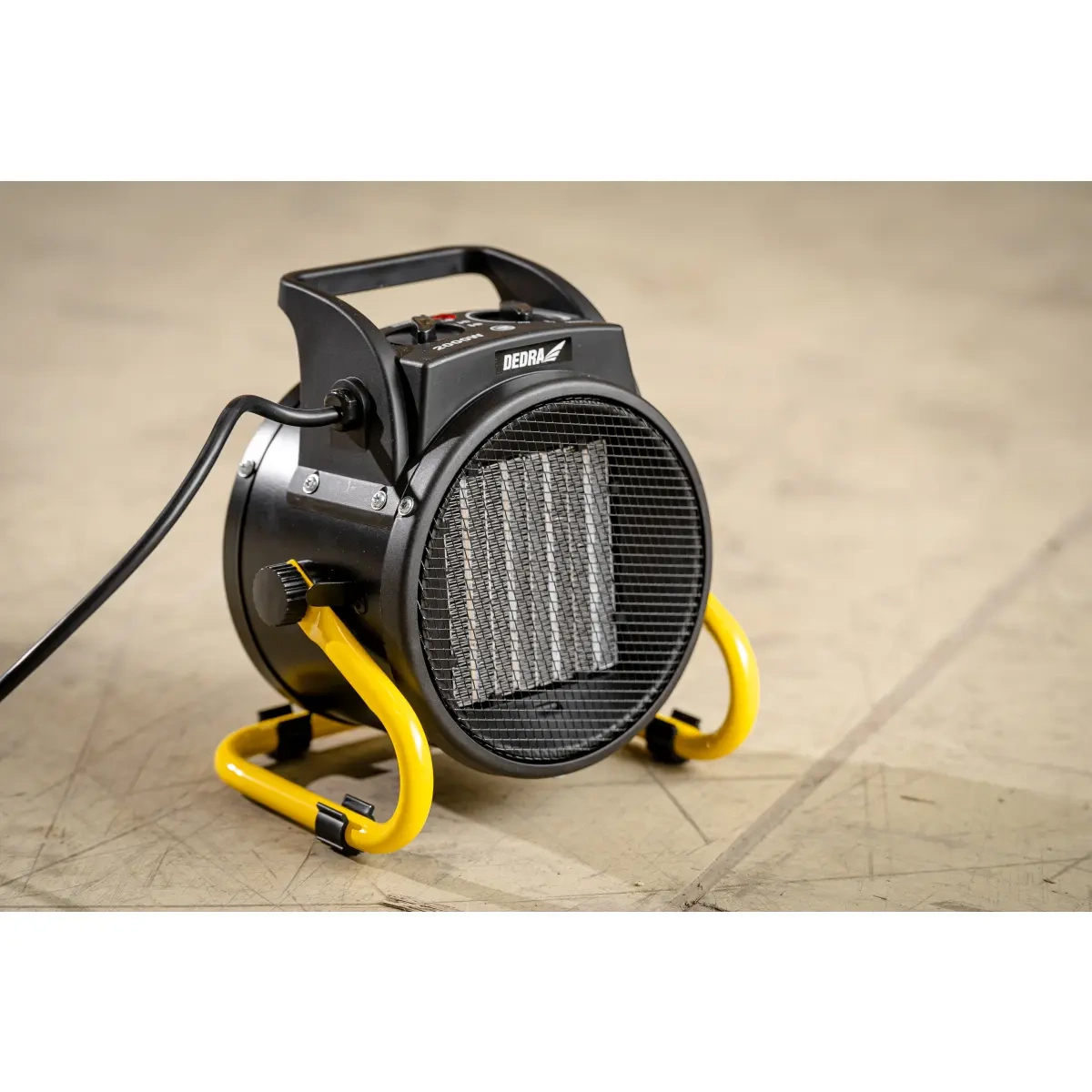 Elektrický ohrievač PTC, 2kW, okrúhly | DEDRA Elektrický ohrievač PTC, 2kW, okrúhly | DEDRA