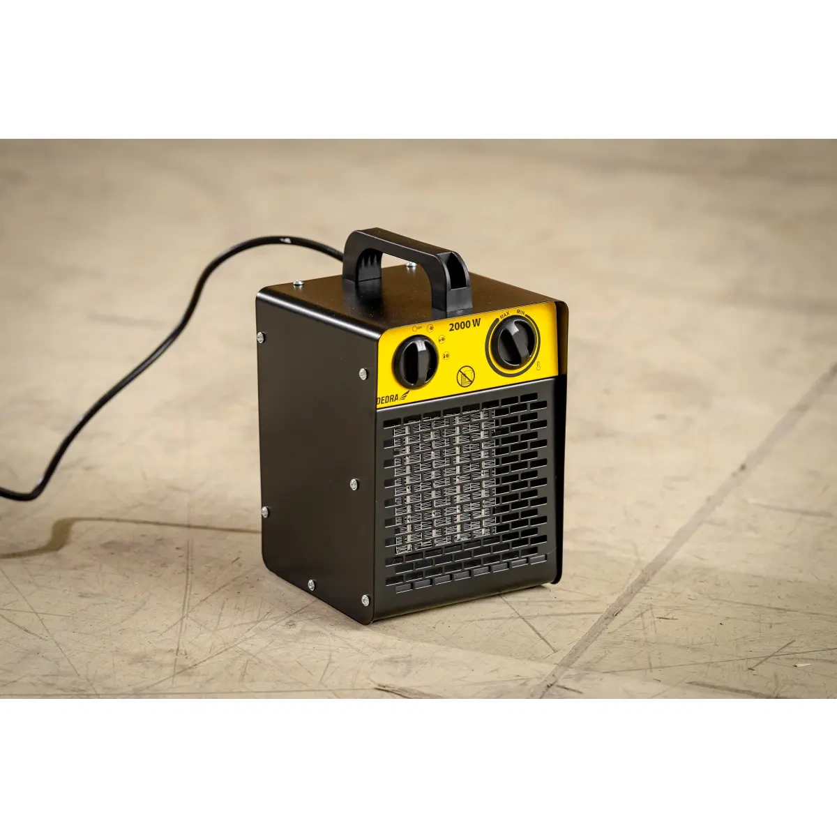 Elektrický ohrievač PTC, 2kW | DEDRA Elektrický ohrievač PTC, 2kW | DEDRA