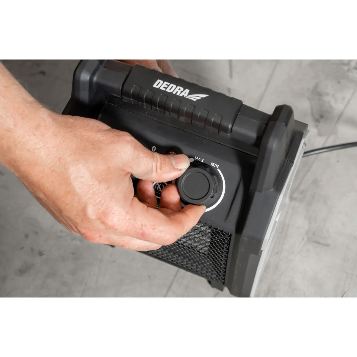 Elektrický ohrievač PTC, 2,0kW | DEDRA Elektrický ohrievač PTC, 2,0kW | DEDRA