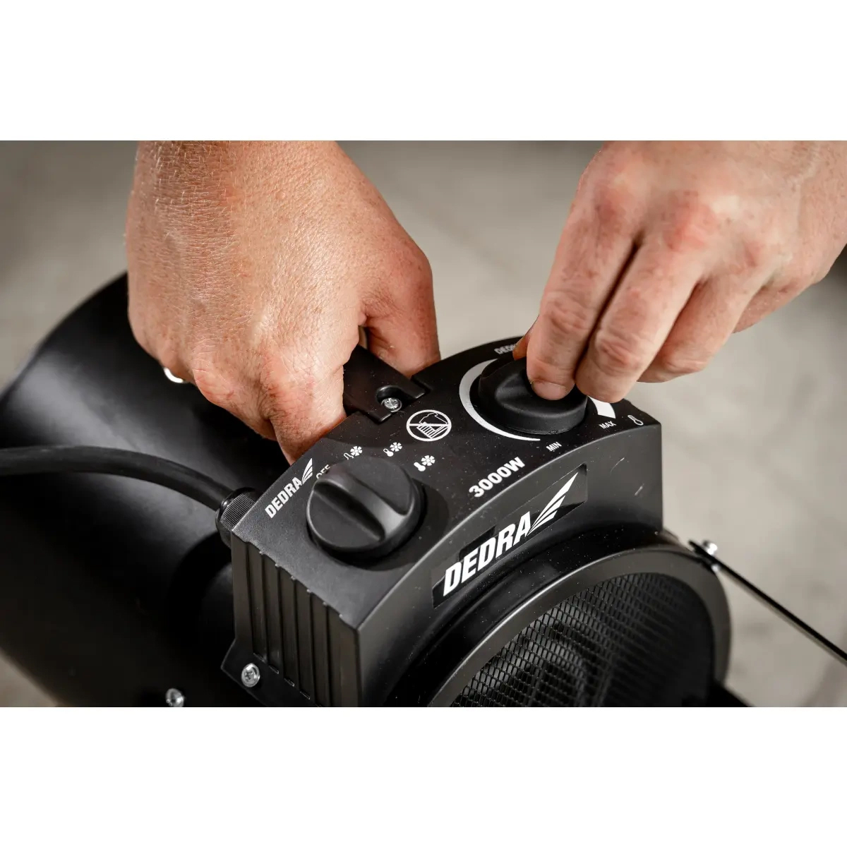 Elektrický ohrievač, 3kW | DEDRA Elektrický ohrievač, 3kW | DEDRA