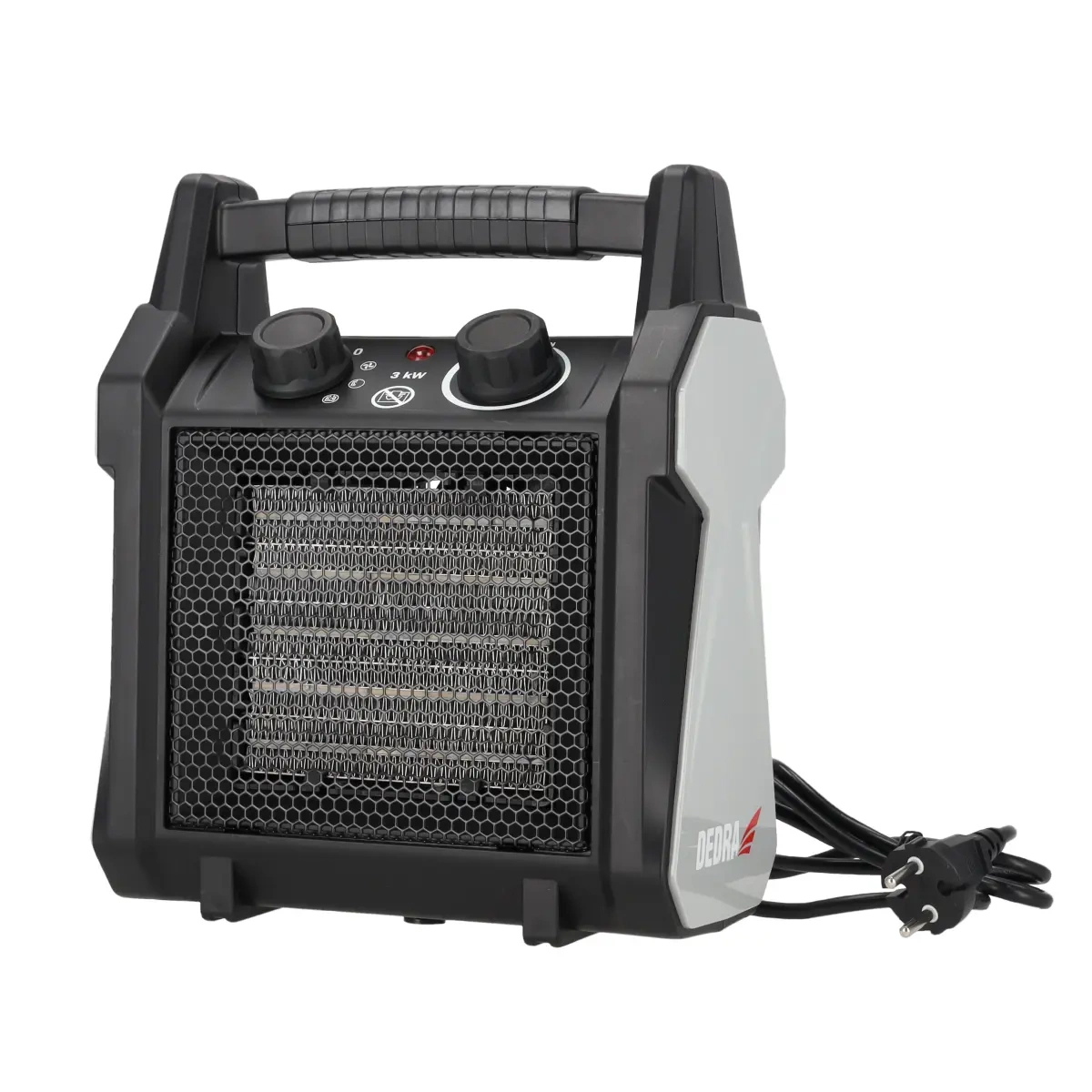 Elektrický ohrievač PTC, 3,0kW | DEDRA Elektrický ohrievač PTC, 3,0kW | DEDRA