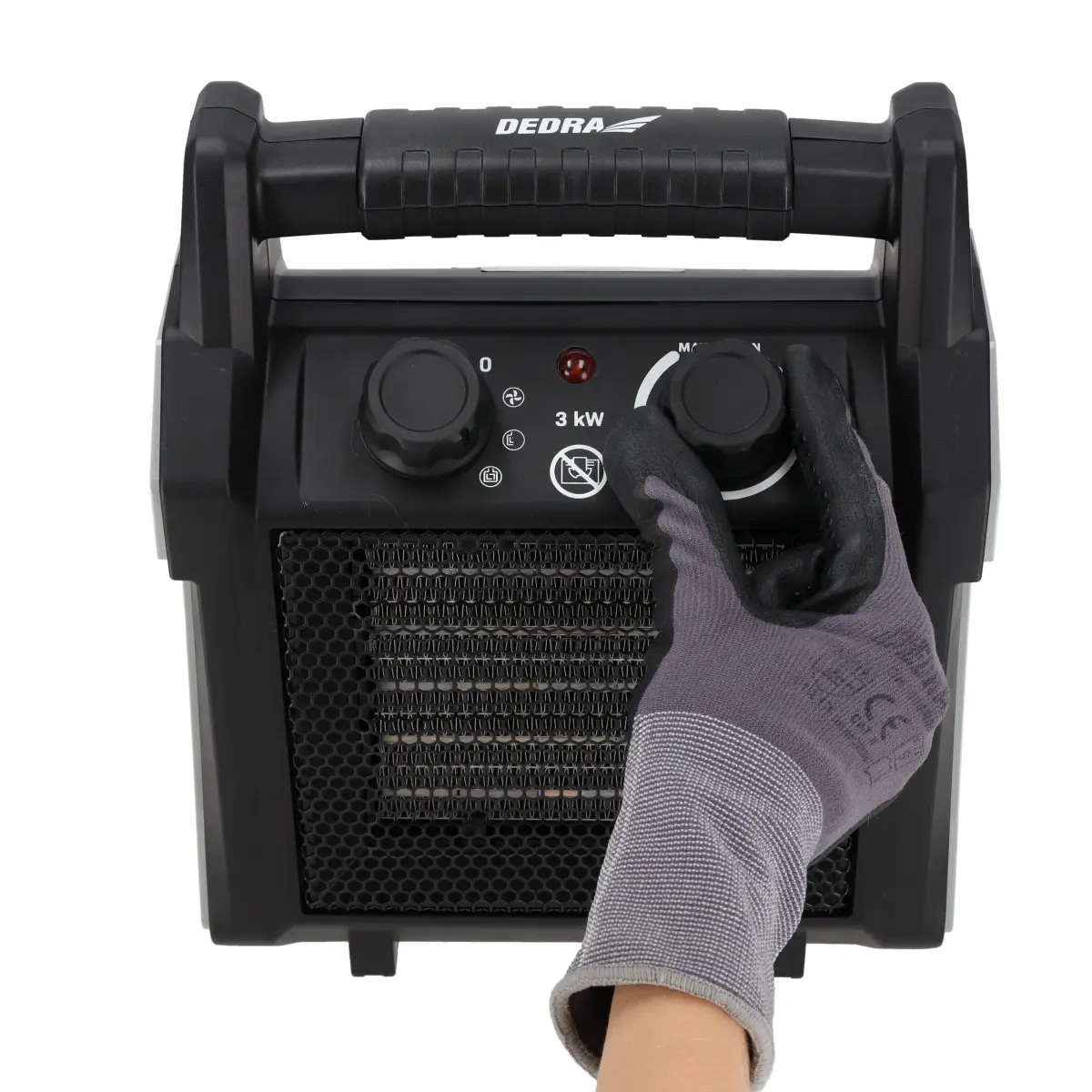 Elektrický ohrievač PTC, 3,0kW | DEDRA Elektrický ohrievač PTC, 3,0kW | DEDRA