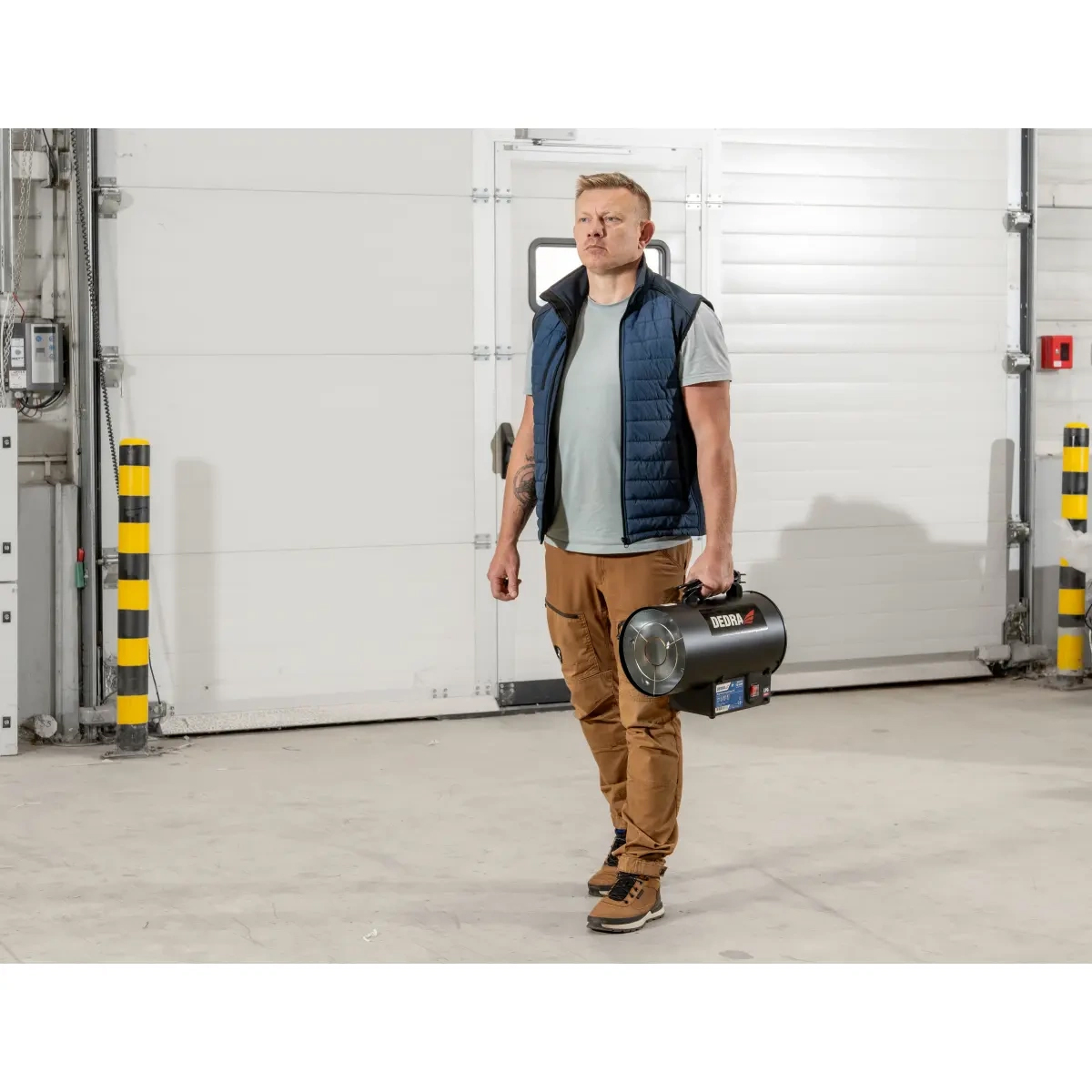 Plynový ohrievač, 17kW | DEDRA Plynový ohrievač, 17kW | DEDRA