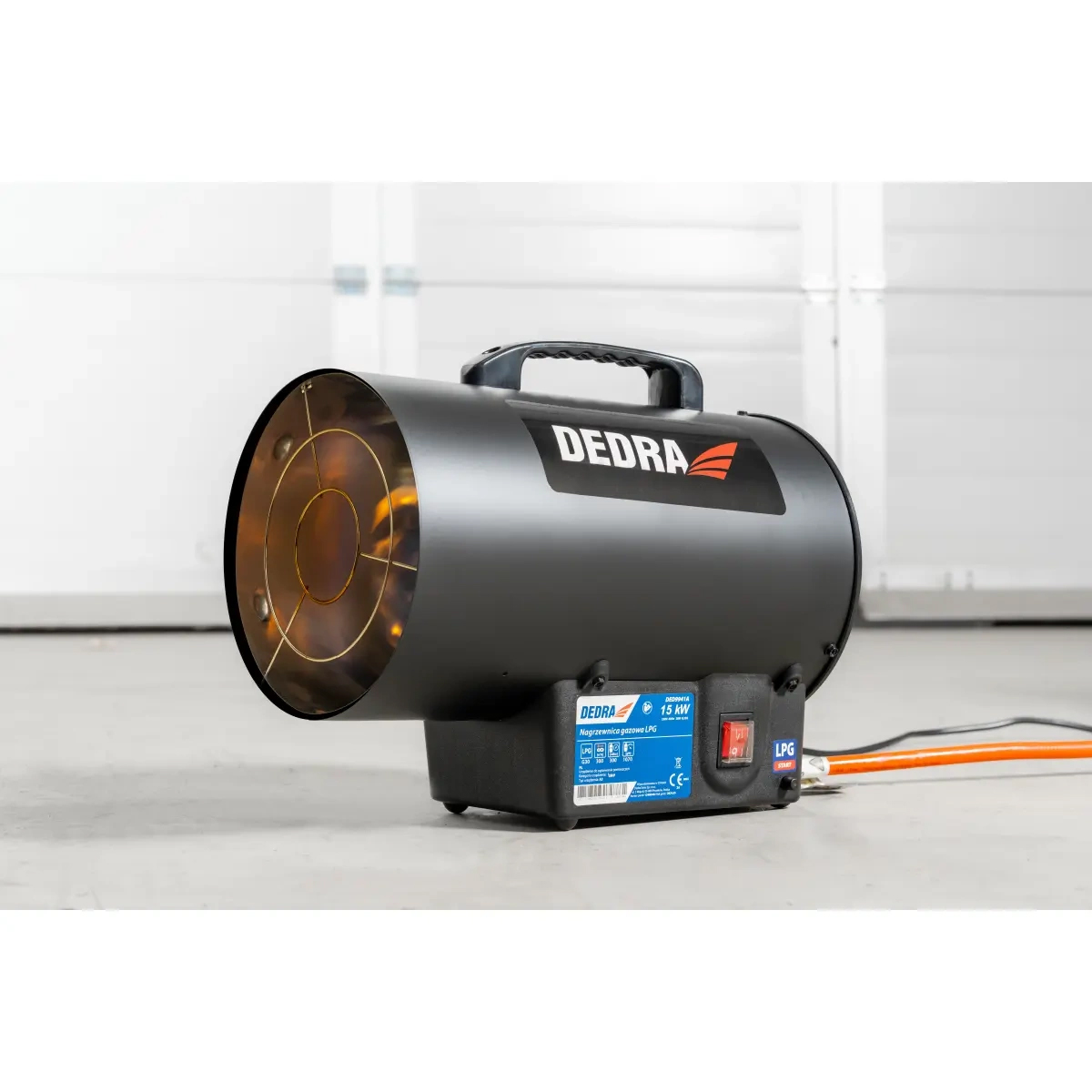 Plynový ohrievač, 17kW | DEDRA Plynový ohrievač, 17kW | DEDRA