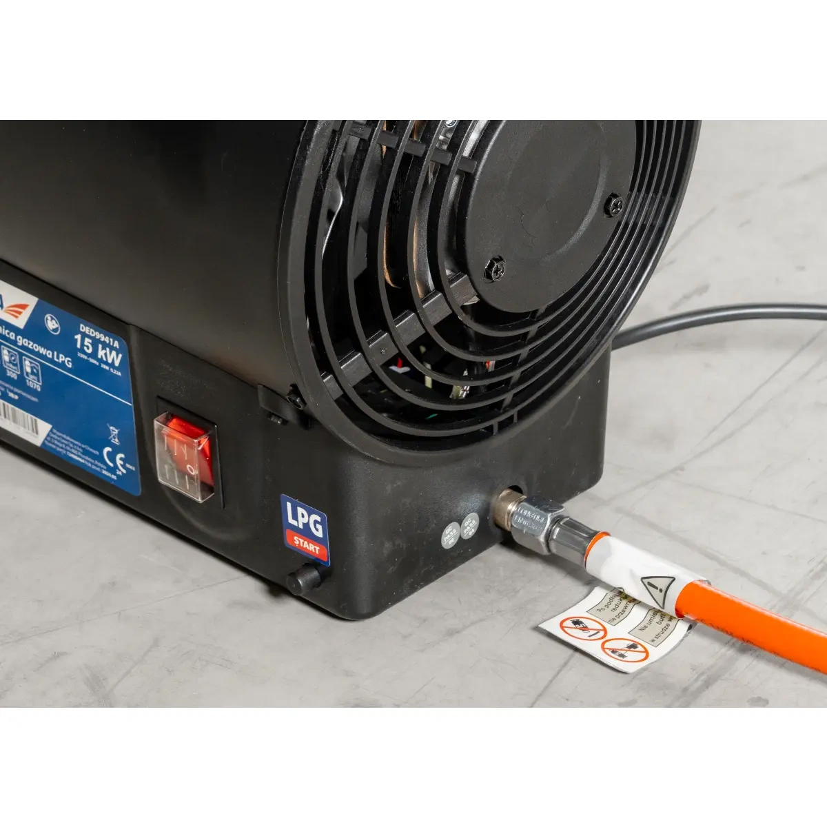 Plynový ohrievač, 17kW | DEDRA Plynový ohrievač, 17kW | DEDRA