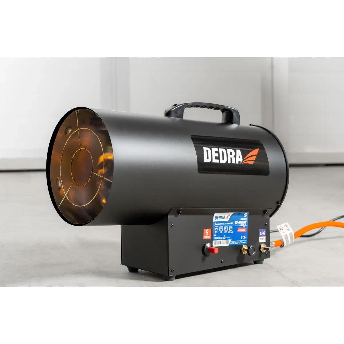 Plynový ohrievač, 12-30kW | DEDRA Plynový ohrievač, 12-30kW | DEDRA