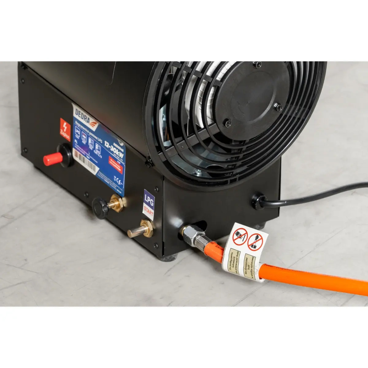 Plynový ohrievač, 12-30kW | DEDRA Plynový ohrievač, 12-30kW | DEDRA