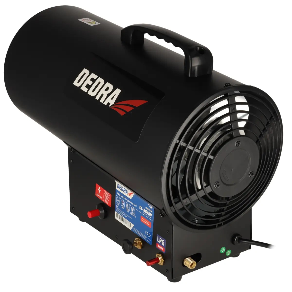 Plynový ohrievač, 12-30kW | DEDRA Plynový ohrievač, 12-30kW | DEDRA