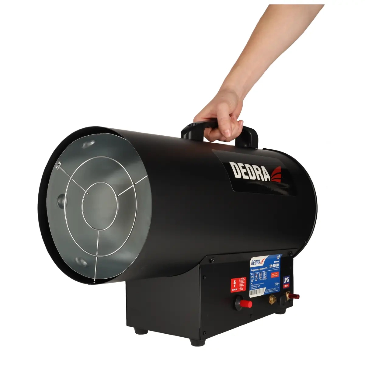 Plynový ohrievač, 12-30kW | DEDRA Plynový ohrievač, 12-30kW | DEDRA