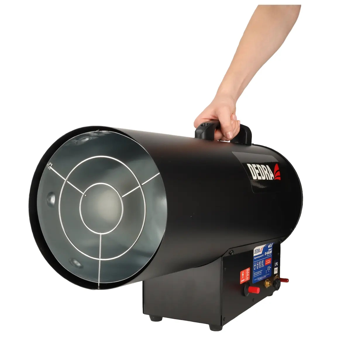 Plynový ohrievač, 20-55kW | DEDRA Plynový ohrievač, 20-55kW | DEDRA