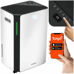 Odvlhčovač vzduchu BD-532, 20L, biely | Berdsen