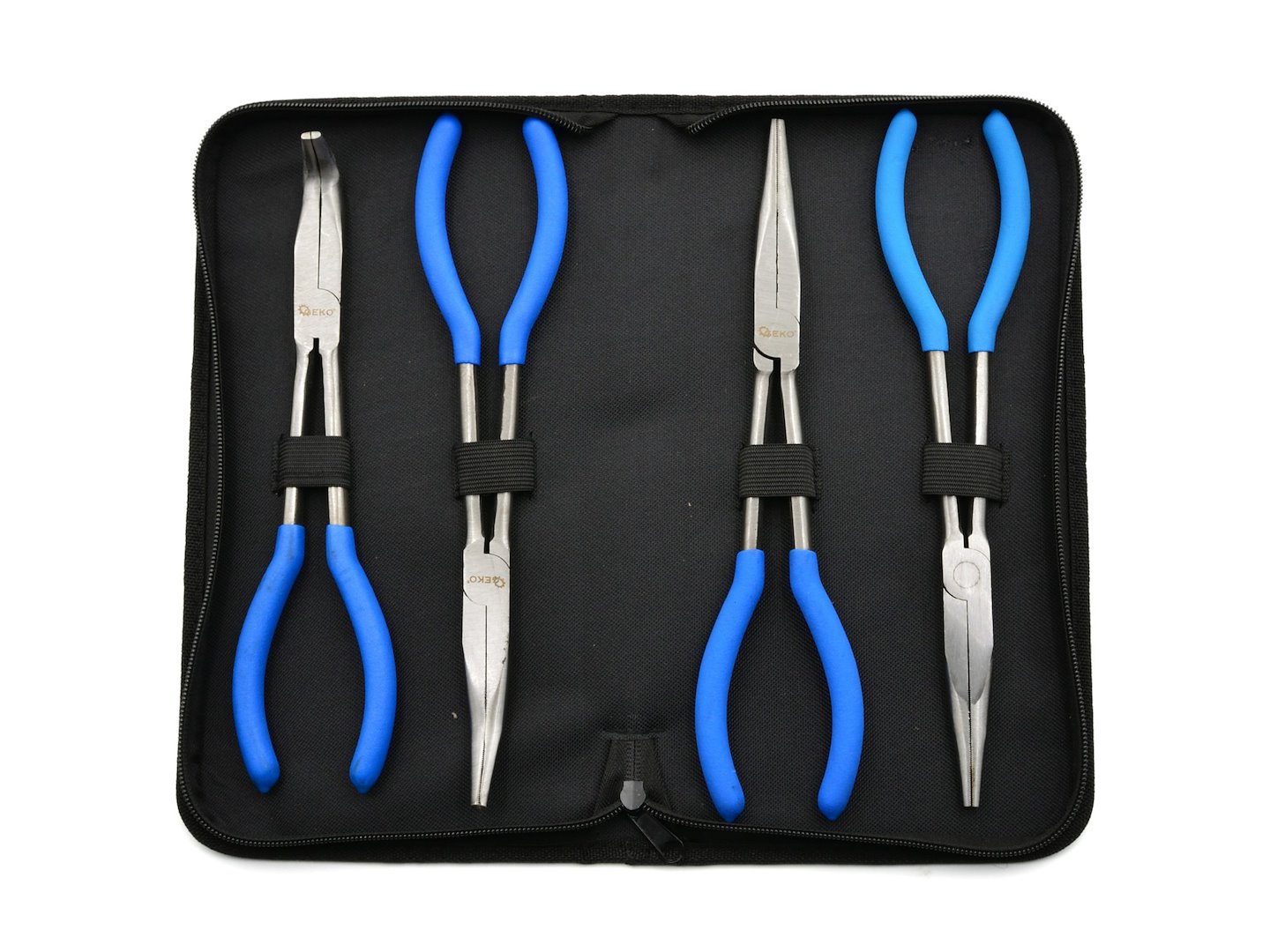 Sada dlhých klieští, 4ks, 280mm | GEKO Sada dlhých klieští, 4ks, 280mm | GEKO
