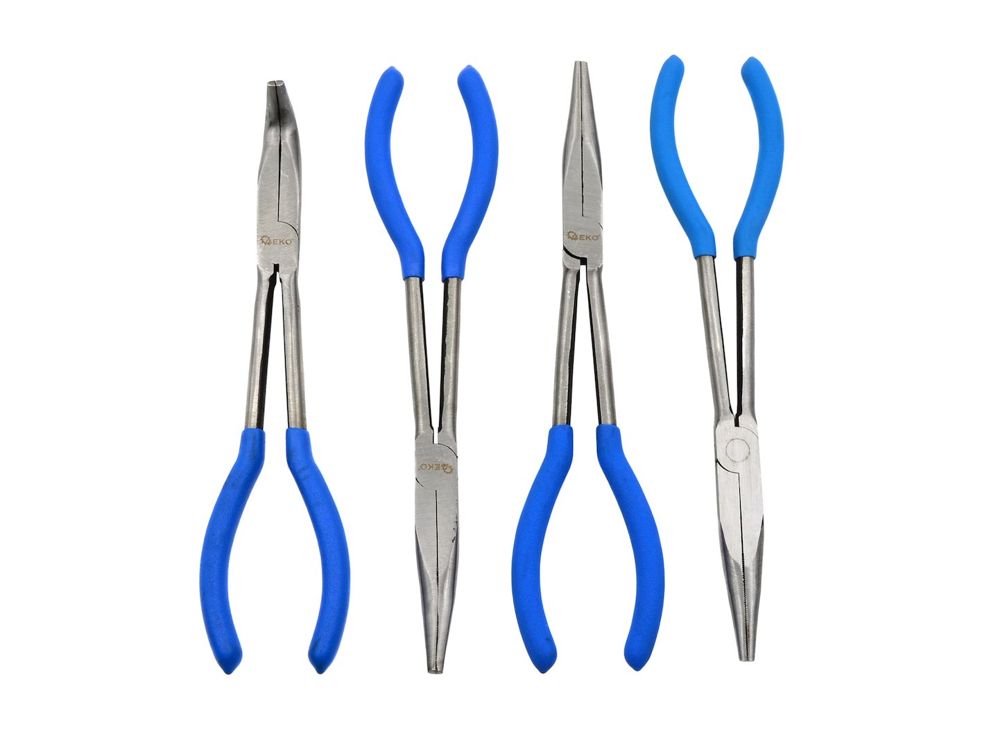 Sada dlhých klieští, 4ks, 280mm | GEKO Sada dlhých klieští, 4ks, 280mm | GEKO