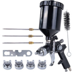 Lakýrnická striekacia pištoľ HVLP, 600ml | GEKO