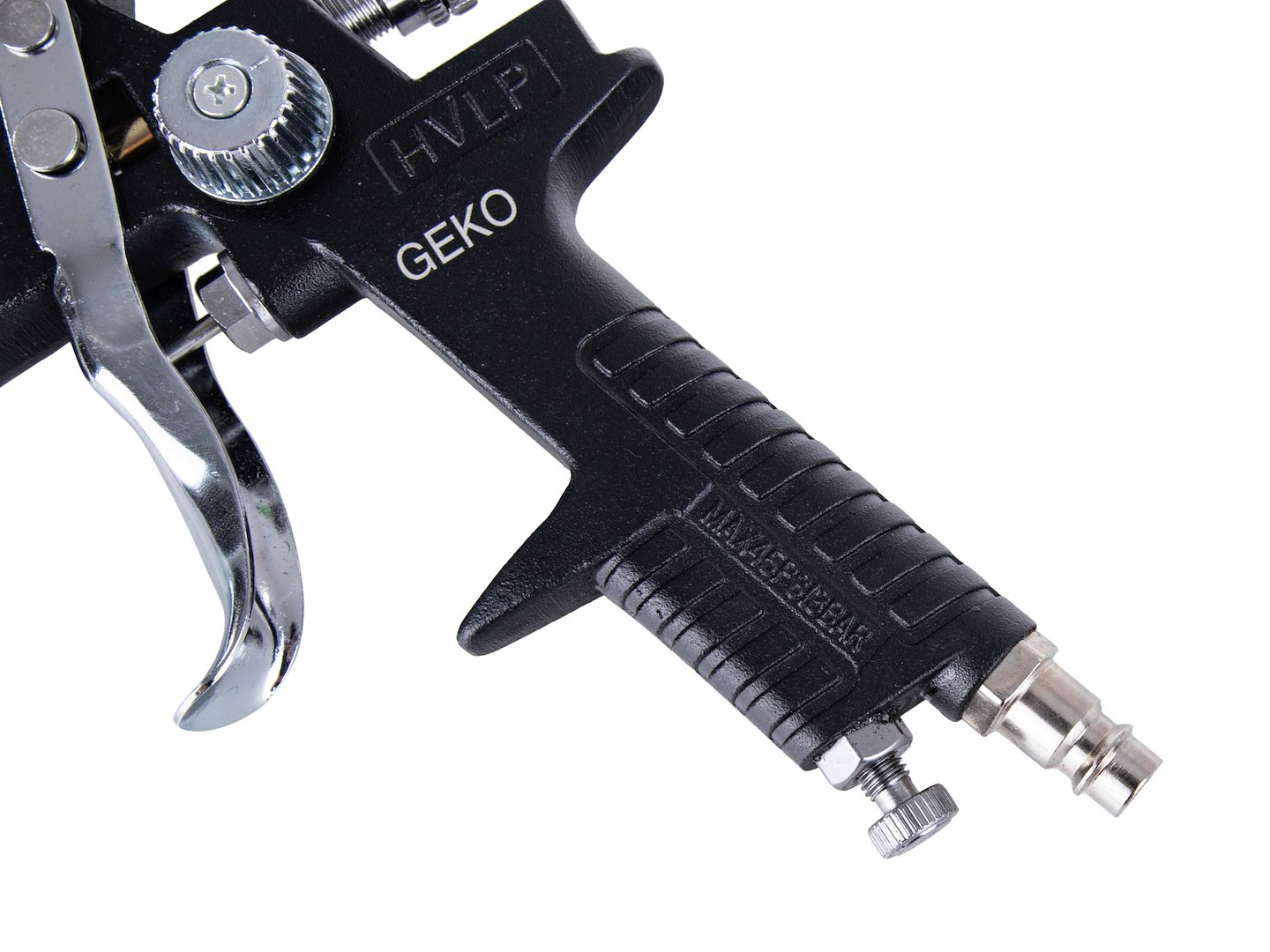 Lakýrnická striekacia pištoľ HVLP, 600ml | GEKO Lakýrnická striekacia pištoľ HVLP, 600ml | GEKO