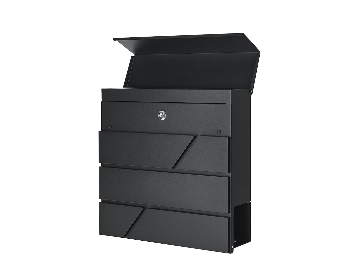 Poštová schránka, 36,7x37x10cm, antracit | GEKO Poštová schránka, 36,7x37x10cm, antracit | GEKO