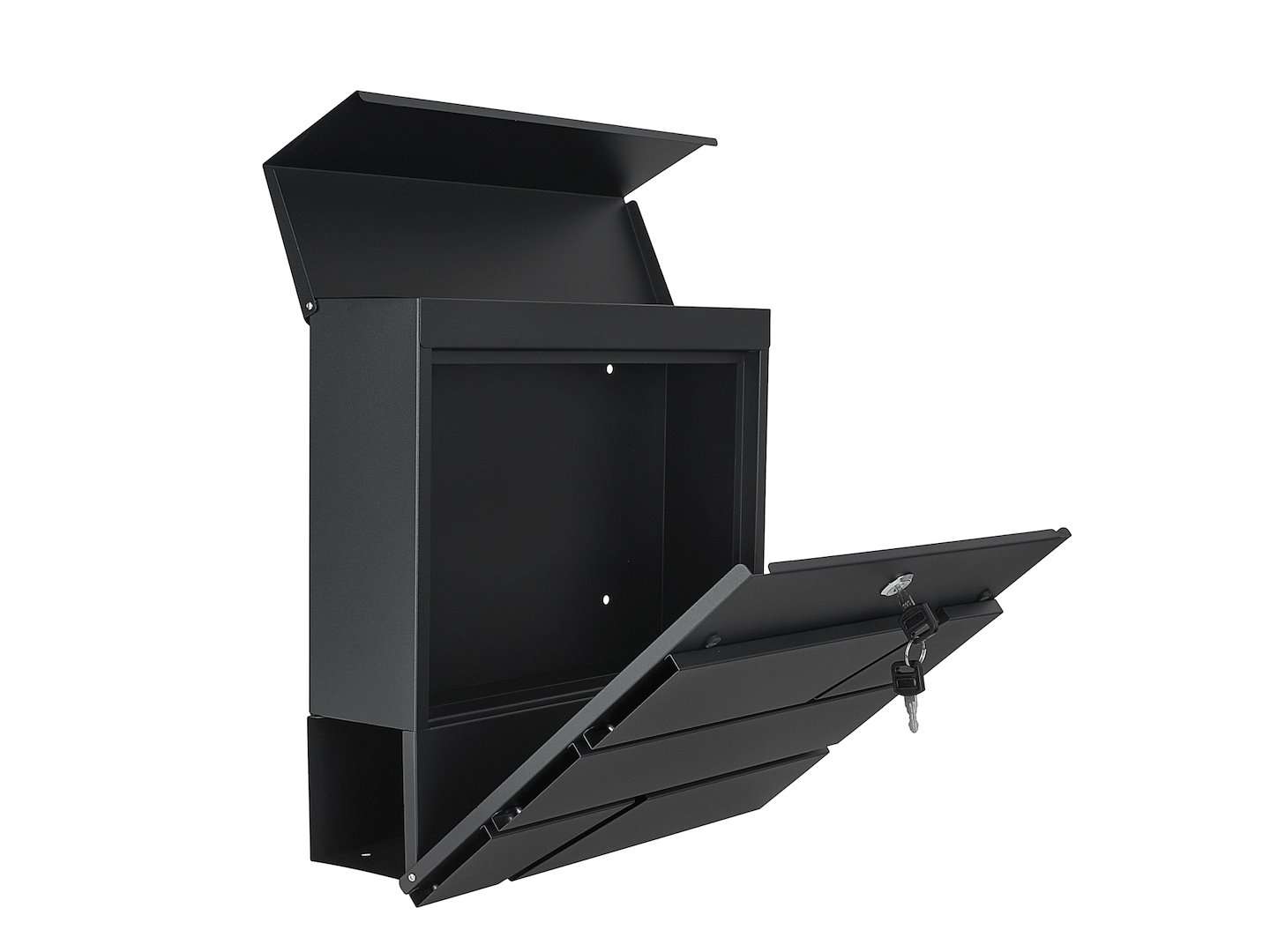 Poštová schránka, 36,7x37x10cm, antracit | GEKO Poštová schránka, 36,7x37x10cm, antracit | GEKO